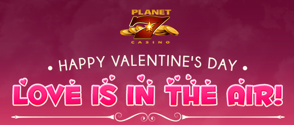 Planet 7 Casino $80 Valentine Bonus