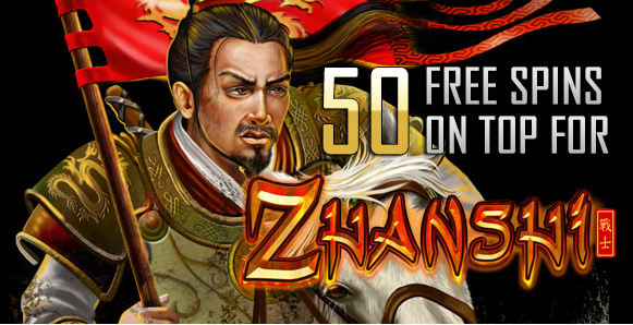 Zhanshi Slot 50 Free Spins on Top