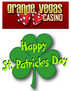 Grande Vegas Casino Free St Patricks Day Bonus