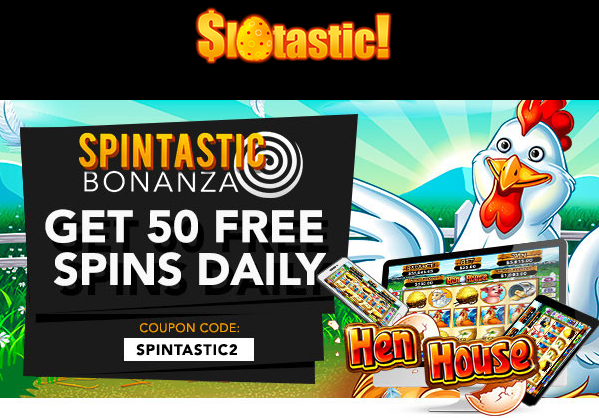 Slotastic Casino April 2017 Easter Daily Free Spins
