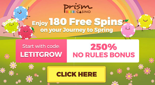 Prism Casino Spring Bonuses