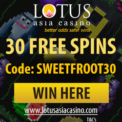 Free Spins Bonus Code Big Froot Slot Lotus Asia Casino
