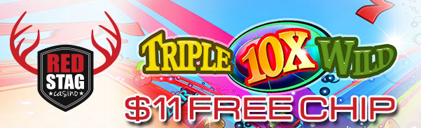 Red Stag Casino 10X Wild Slot Free Spins Bonus Code