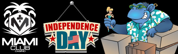 Miami Club Casino Independence Day Offers