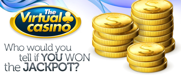 Virtual Casino Jackpot Win Promo