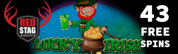 Red Stag Casino Lucky Irish Slot Free Spins Bonus
