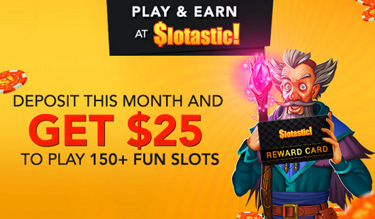 August 2017 Slotastic Casino Bonus