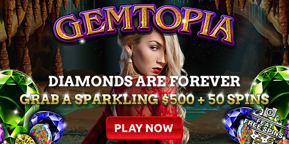 Intertops Casino Gemtopia Slot Weekend Bonus