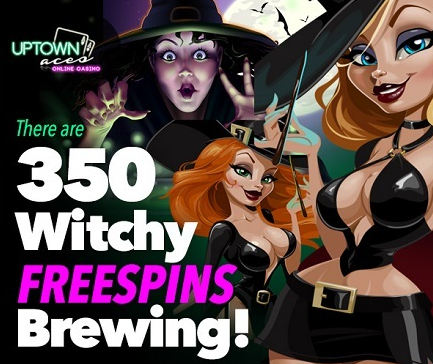 350 Witchy Freespins Casino Bonuses Uptown Aces