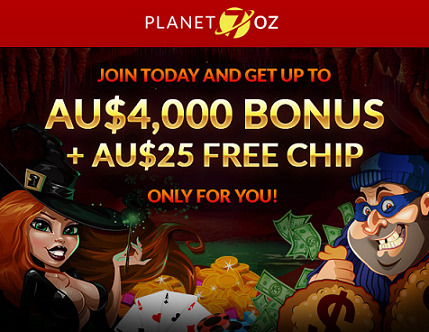 Planet 7 Oz Casino New Player Bonus Codes