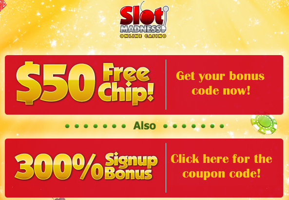 Slot Madness Casino Sign Up Bonuses