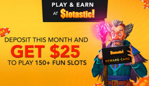 Free November 2017 Slotastic Casino Bonus