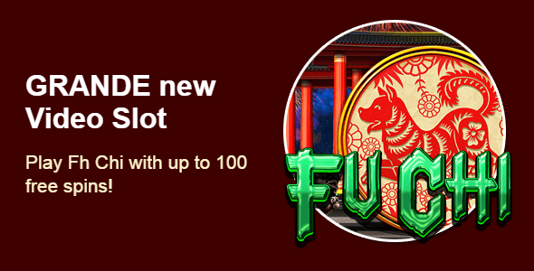New Fu Chi Slot Bonus Codes Grande Vegas Casino