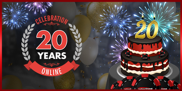 Intertops 20 Years Online Anniversary Celebration