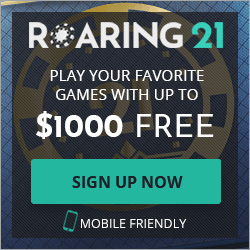 Roaring 21 Casino No Deposit Kode Bonus