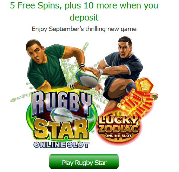 September 2015 New Microgaming Slots