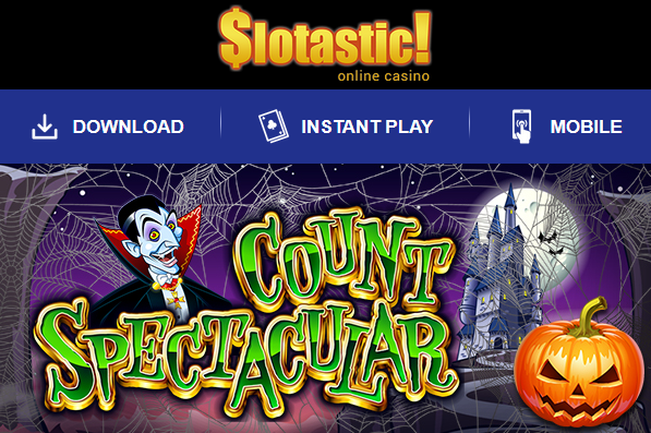 Count Spectacular Slot Halloween Bonuses Slotastic Casino