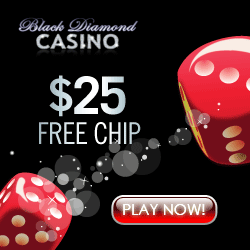 Black Diamond Casino Free Chip No Deposit Bonus