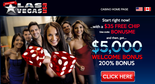 Free Las Vegas USA Casino Bonuses