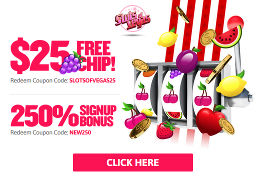 Slots of Vegas Casino Sign Up Welcome Bonuses