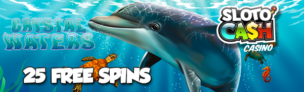 Sloto Cash Casino Crystal Waters Slot Free Spins