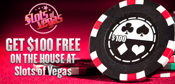Slots of Vegas Free On The House Bonus 100