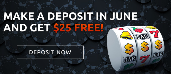 June 2016 Free Casino Bonus for Depositing Players