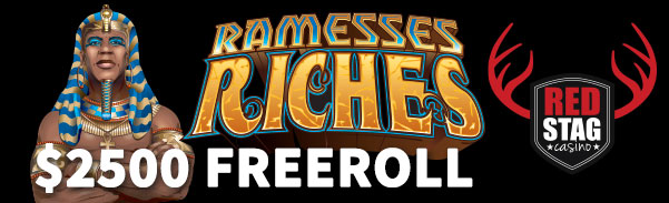 Red Stag Casino Ramesses Riches Freeroll
