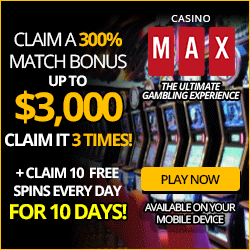 Casino Max Bonuses New USA Online Mobile Casino