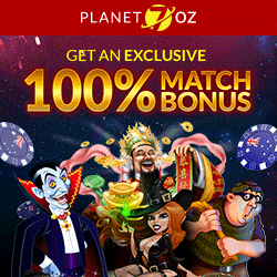 Planet 7 Oz Casino Australian Online and Mobile Casino Bonuses